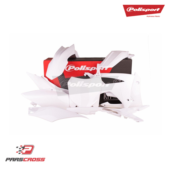 کیت کامل فلاپ سفید CRF 250R 14 - 17  CRF 450R 13 - 16